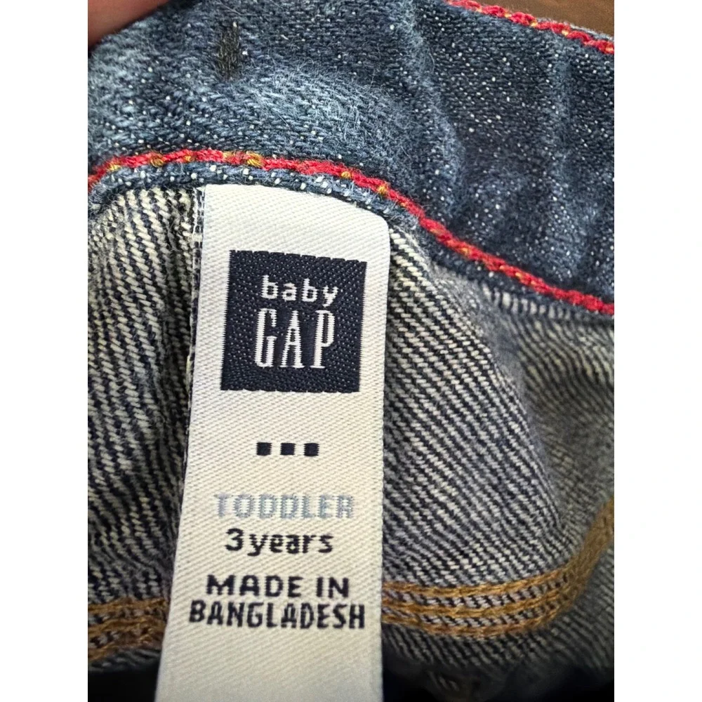 Vintage 2007 baby Gap Carpenter Demin Short Y2K NWOT Size 3 years